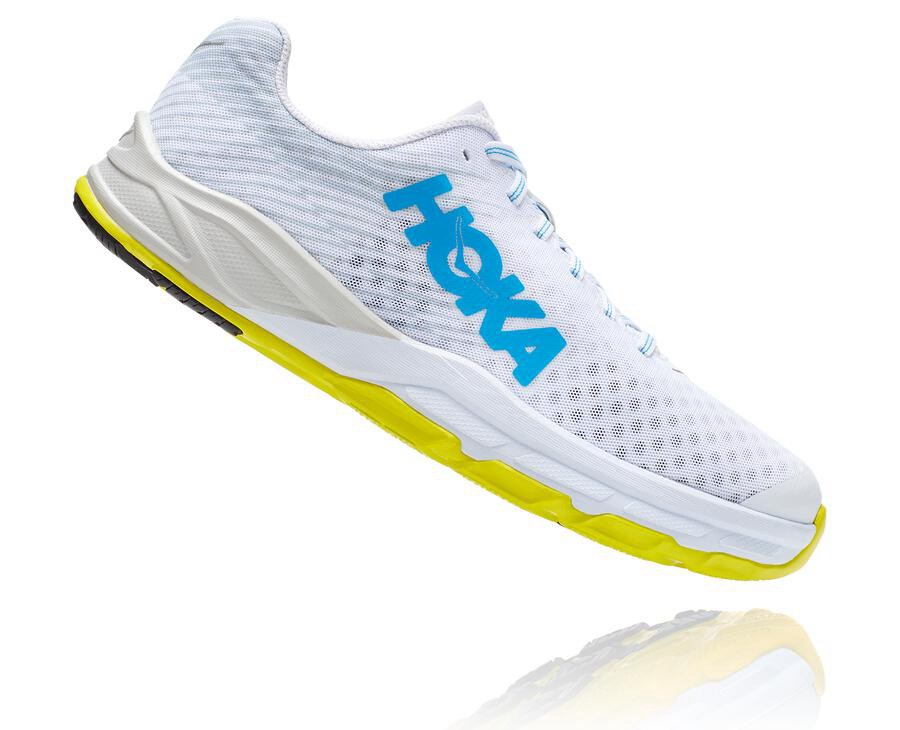 Hoka One One Hardloopschoenen Dames - Evo Carbon Rocket - Wit - VC4139065